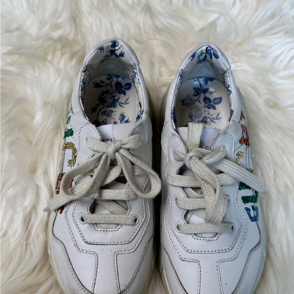 Gucci
Rhyton glitter Gucci leather sneaker size 30 - Picture 11 of 11